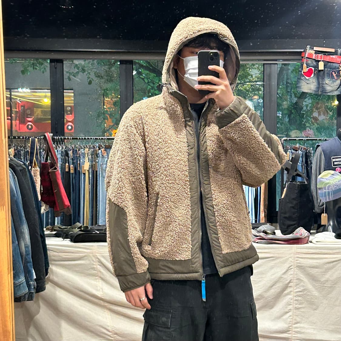 L) 커버낫 플리스 후리스 후드집업 자켓 상품이미지9