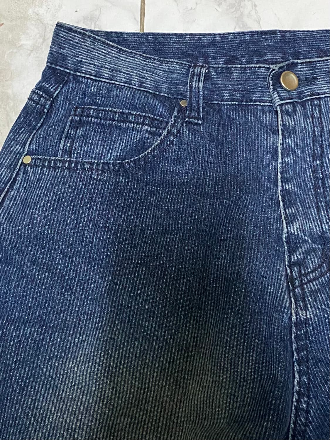 허리 30인치 쇼핑몰 와이드 팬츠 청바지 상품이미지2