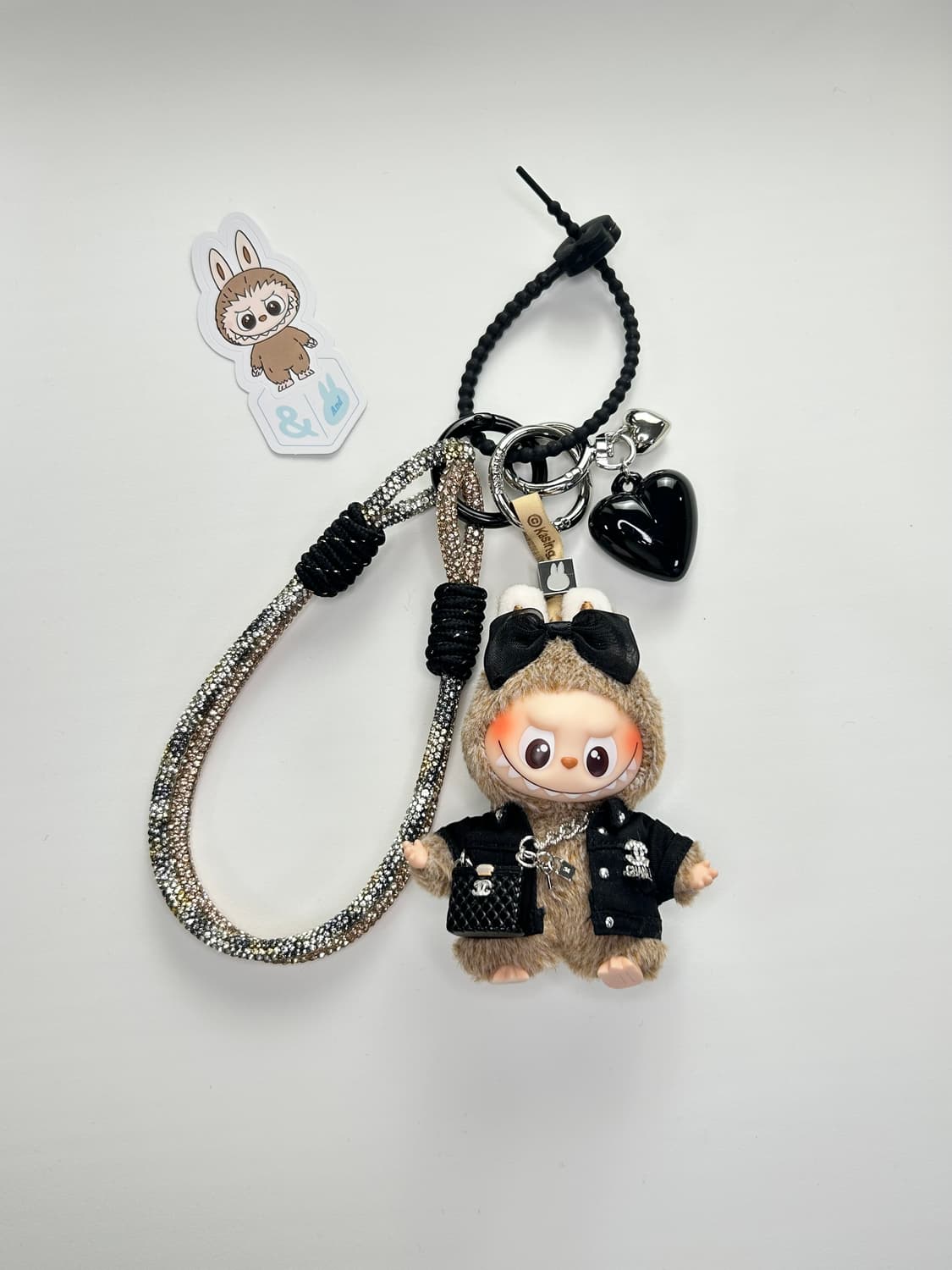 🐰미니라부부 내 마음속 비밀번호”&”커스텀키링 상품이미지1