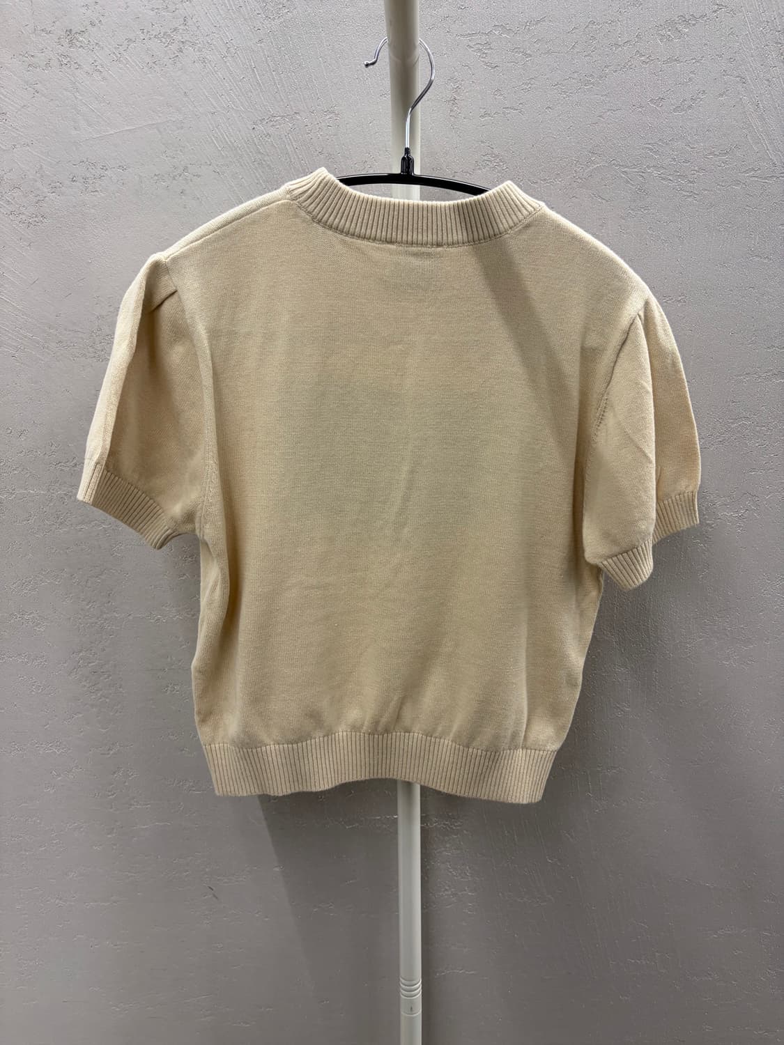 마리떼 프랑소와 저버 클래식 로고 하프 니트 아이보리 1 사이즈 상품이미지6