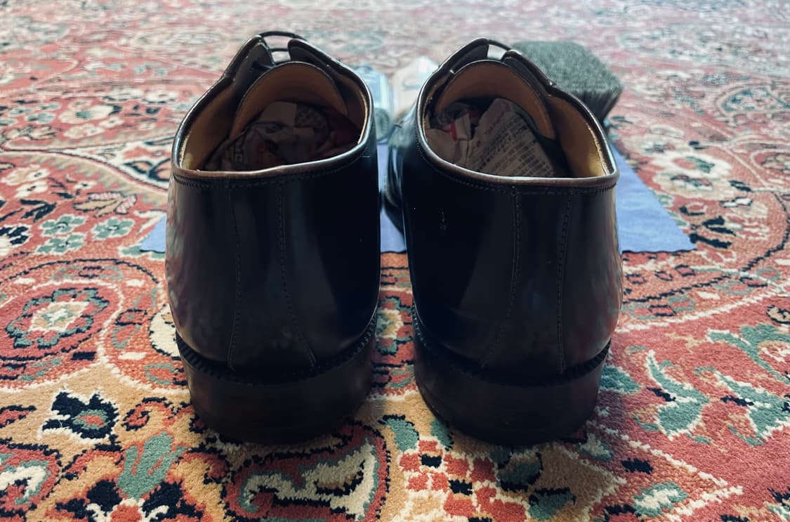 브룩스브라더스 플레인토 코도반 더비 9.5d(알든 맛) 상품이미지5