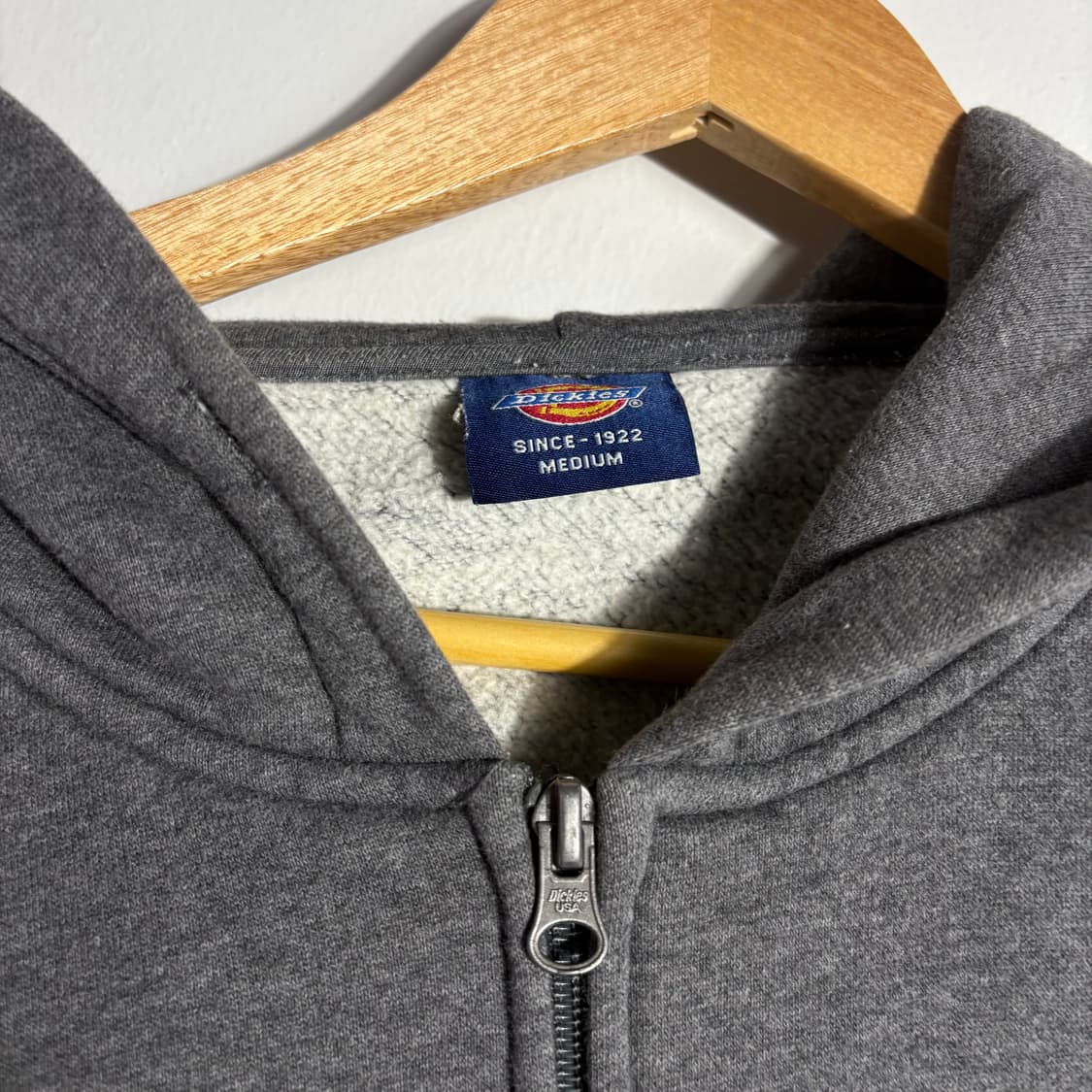 디키즈 1922 로고 차콜 후드집업  (무료배송) 상품이미지5