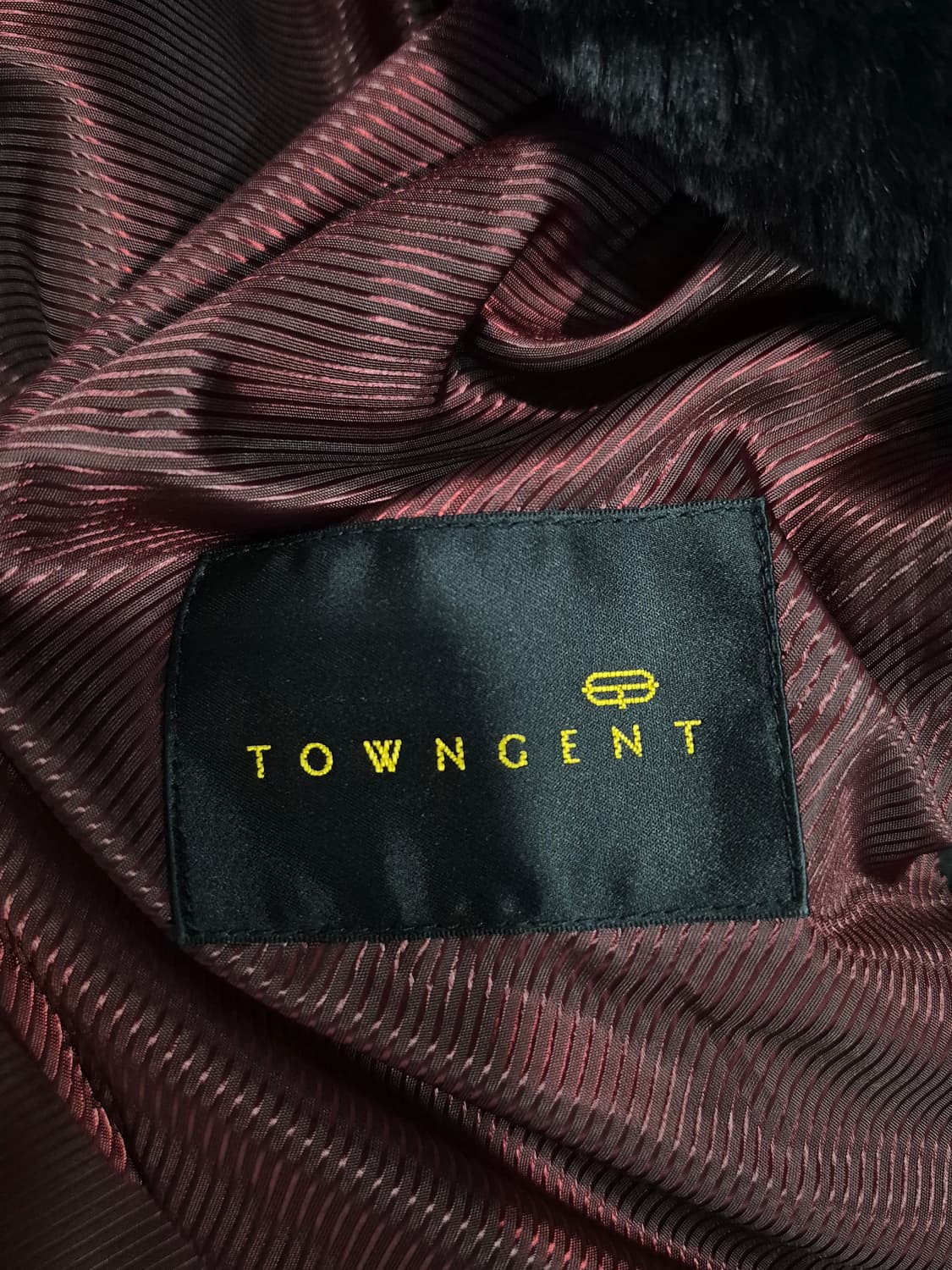 타운젠트 앙고라 100% 모 100% 분리형 롱코트 남성 110사이즈 상품이미지6