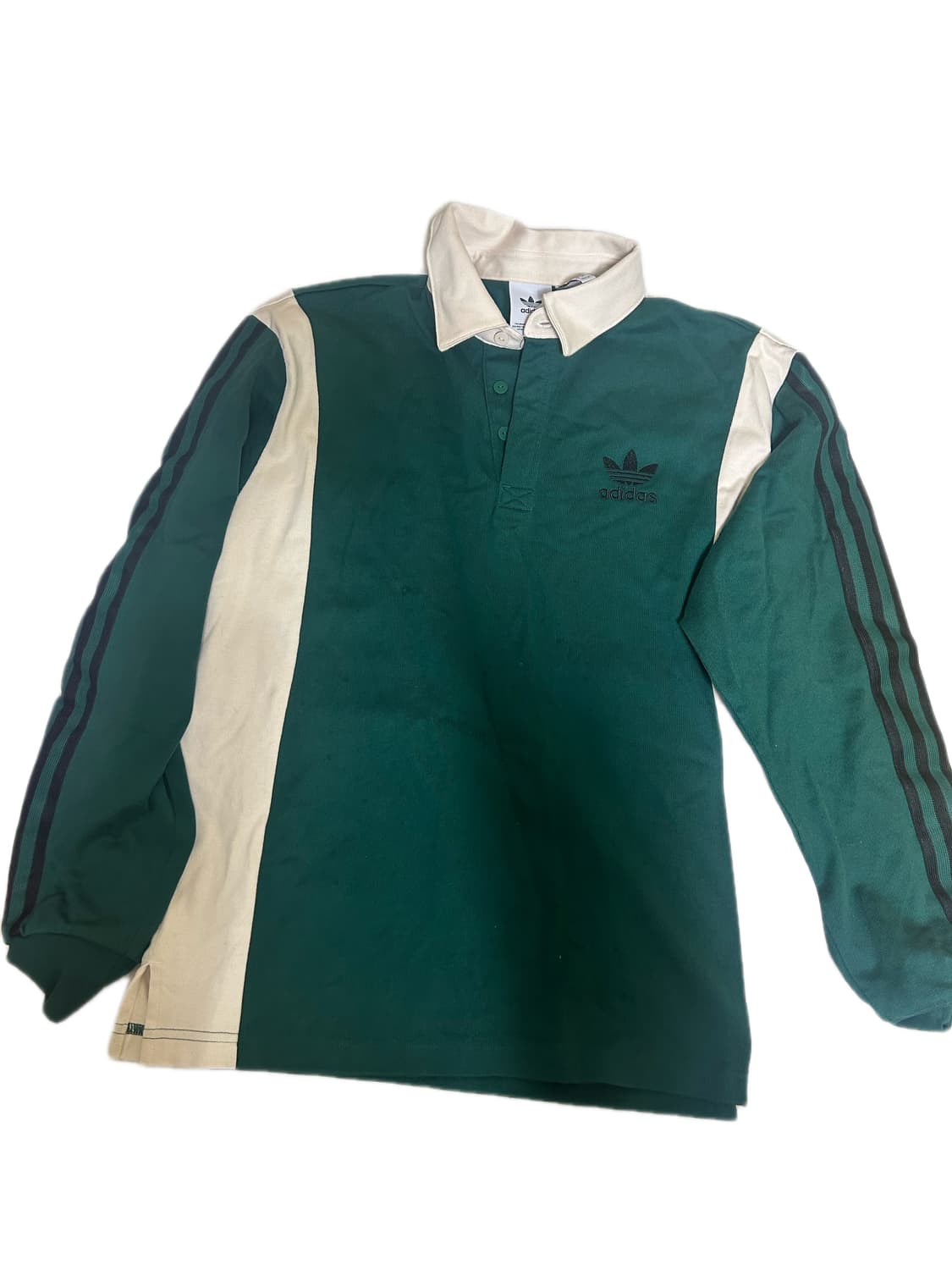 아디다스 럭비 셔츠 컬리지에이트 그린 M 상품이미지1