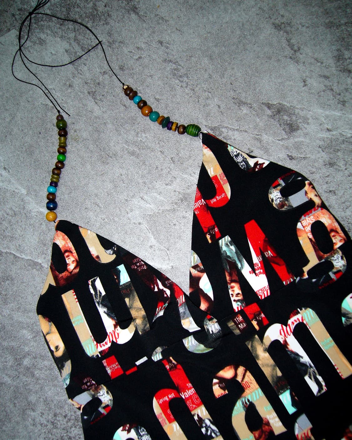 Lettering Beads Top 상품이미지3