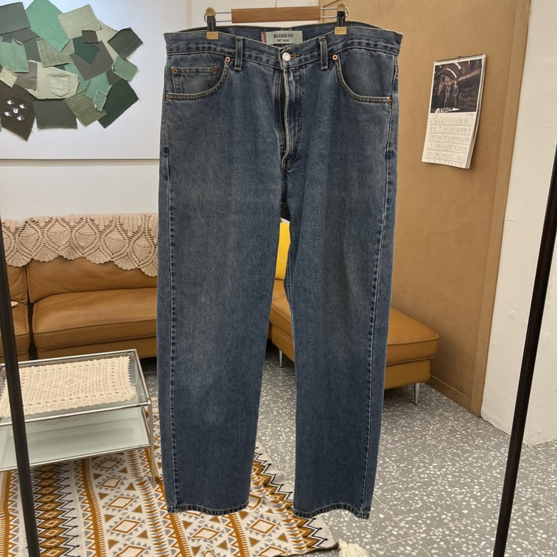 리바이스 550 빈티지 캐주얼 90's 데님팬츠 36인치 C10609 상품이미지3