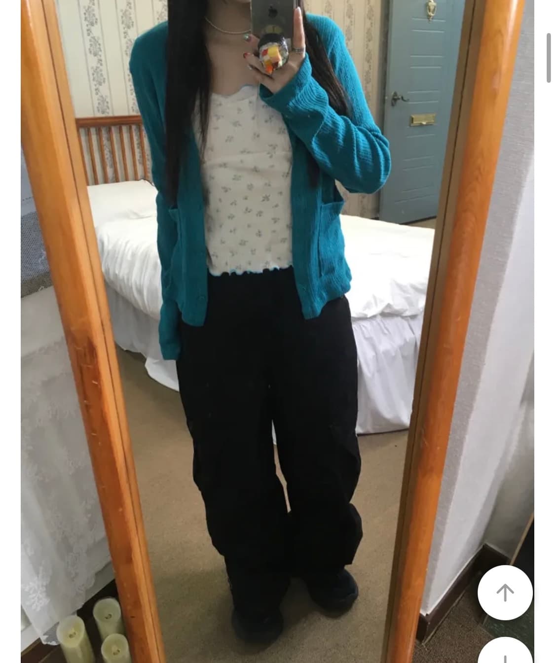 펀칭 라운드 썸머 가디건 여름 가디건 상품이미지2