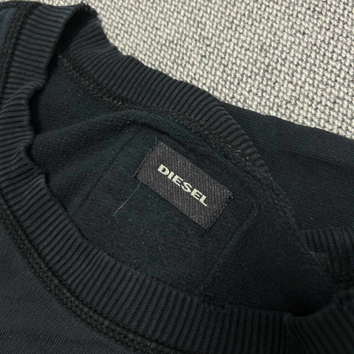 디젤 빈티지 디스 디테일 맨투맨(S) 상품이미지9