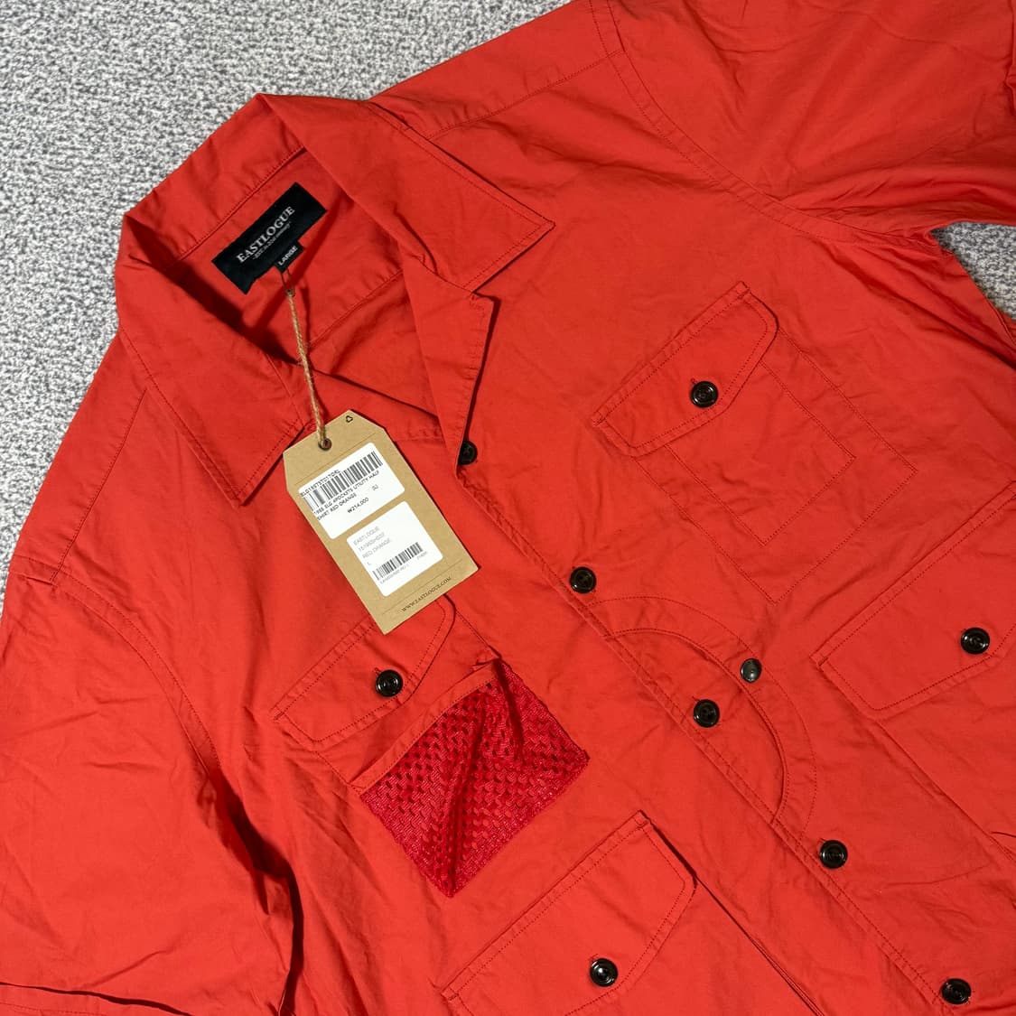 [정가 21만원 새상품] 이스트로그 유틸리티 반팔 셔츠 상품이미지2