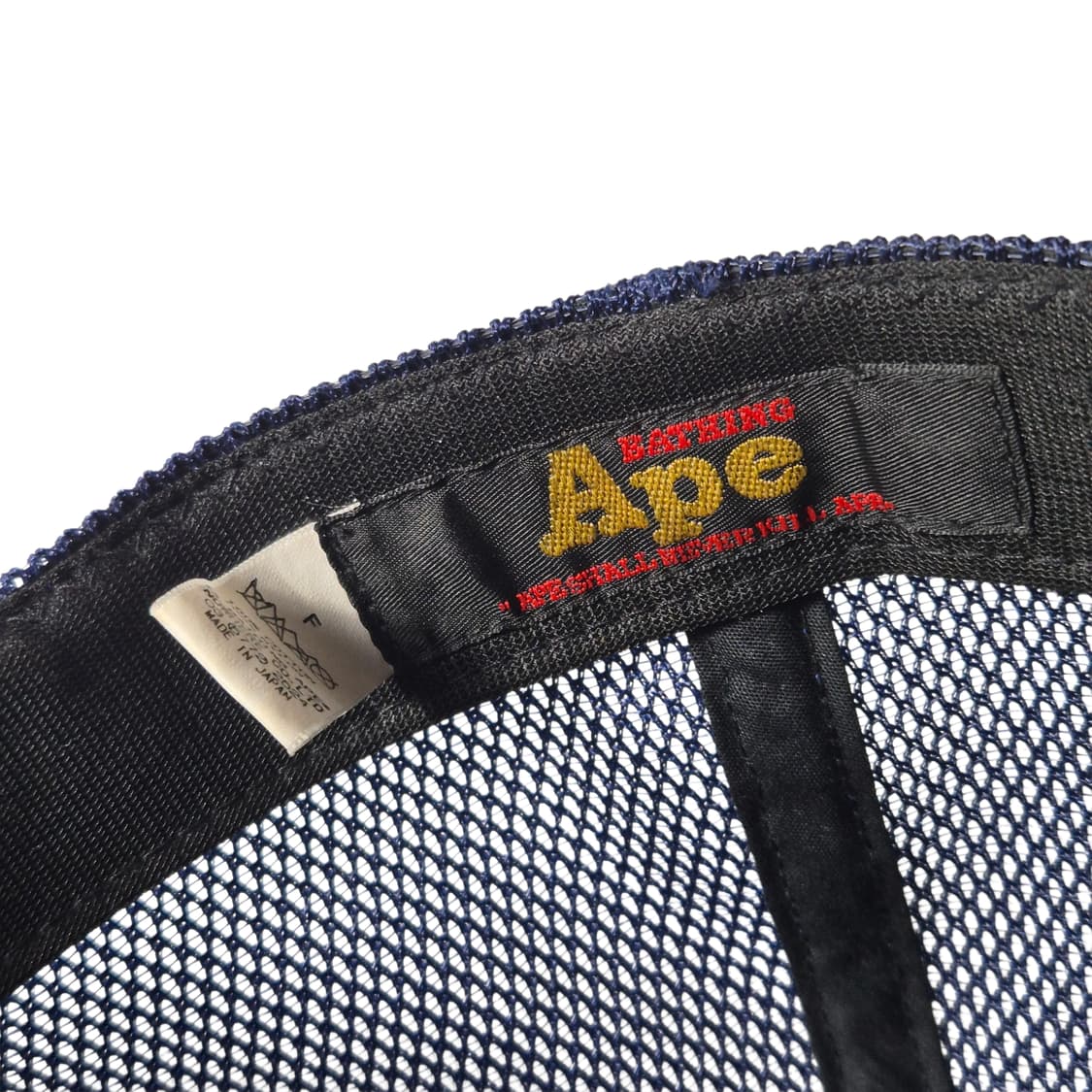 BAPE) 베이프 Og 컬리지 로고 캡 블루 상품이미지6