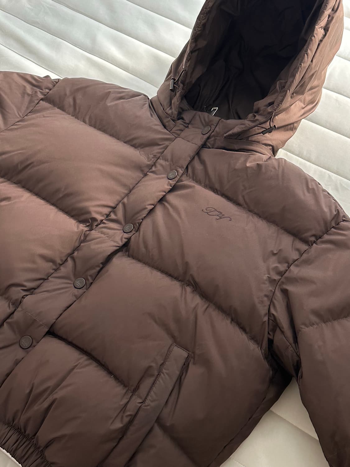 타낫 TANNAT 머디 푸퍼 자켓 패딩 브라운 상품이미지1