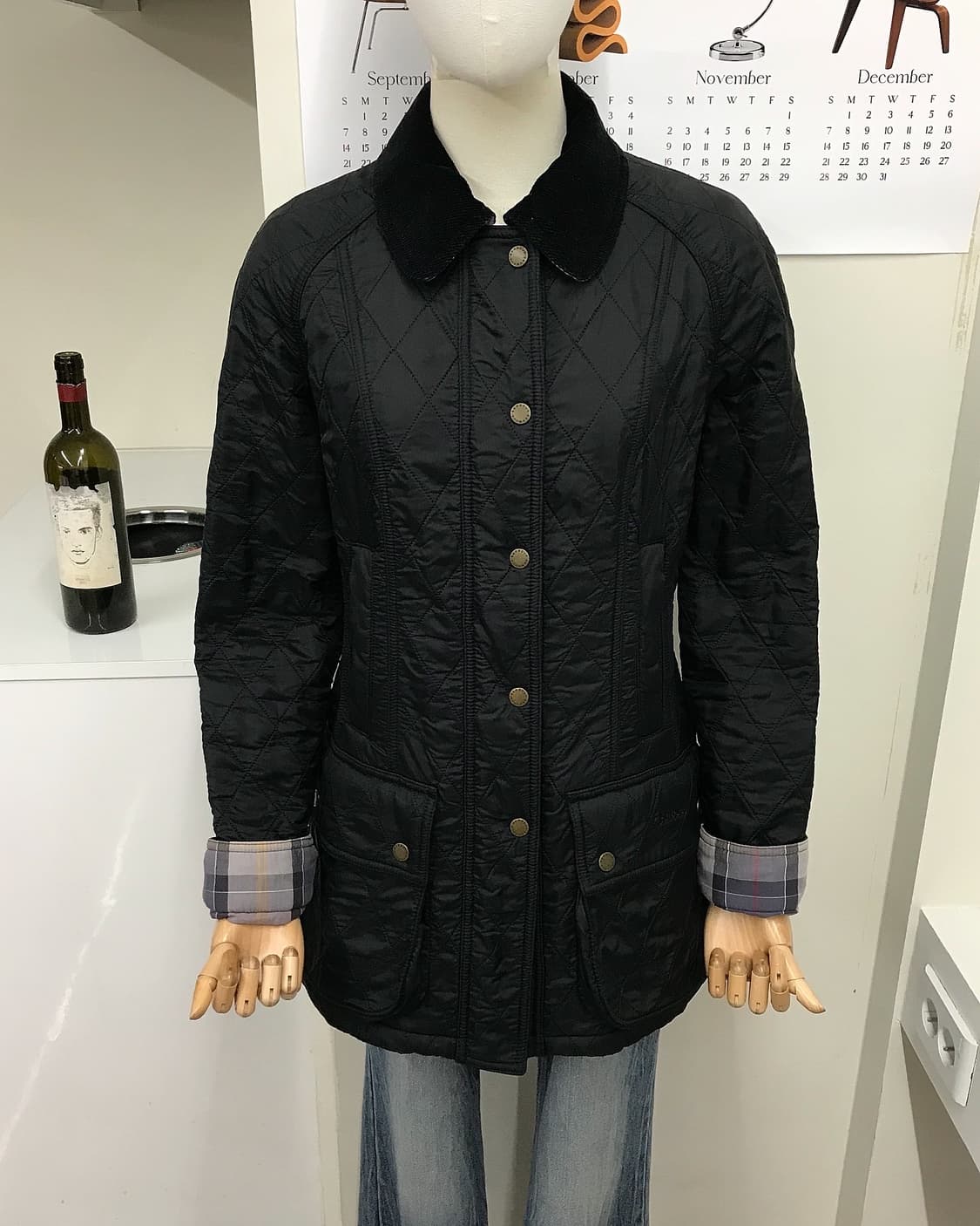 바버 퀼팅 자켓 상품이미지9