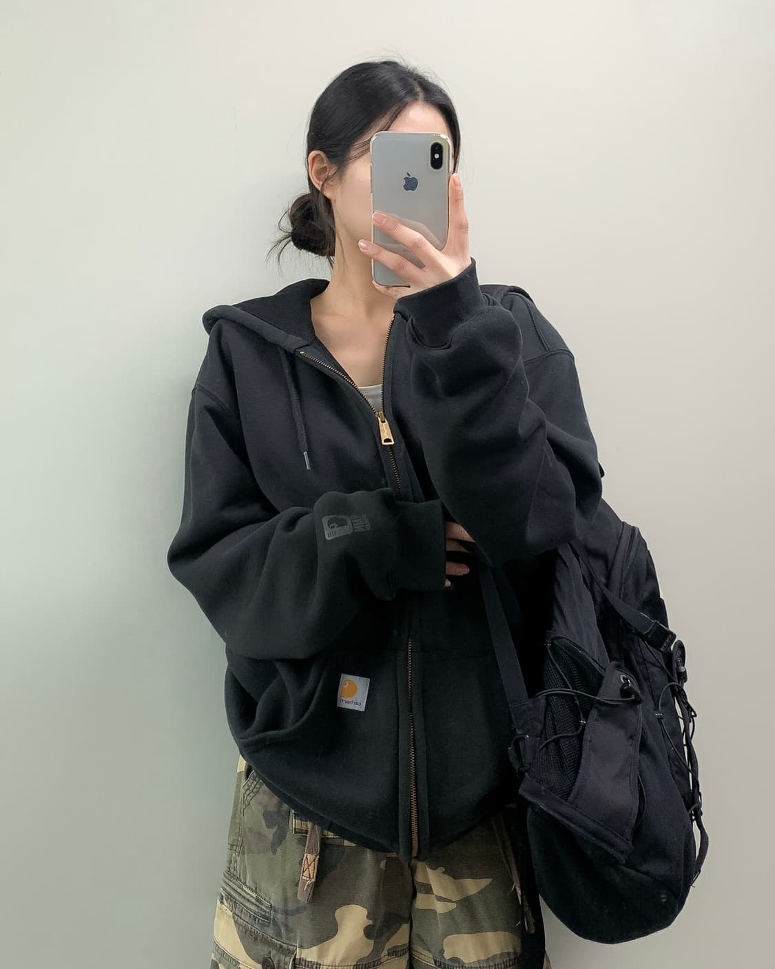 칼하트 써멀 후드집업 상품이미지2