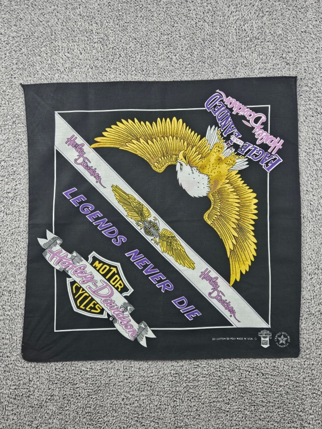 USA 할리데이비슨 반다나 ( 56X56 ) / 11702 상품이미지1