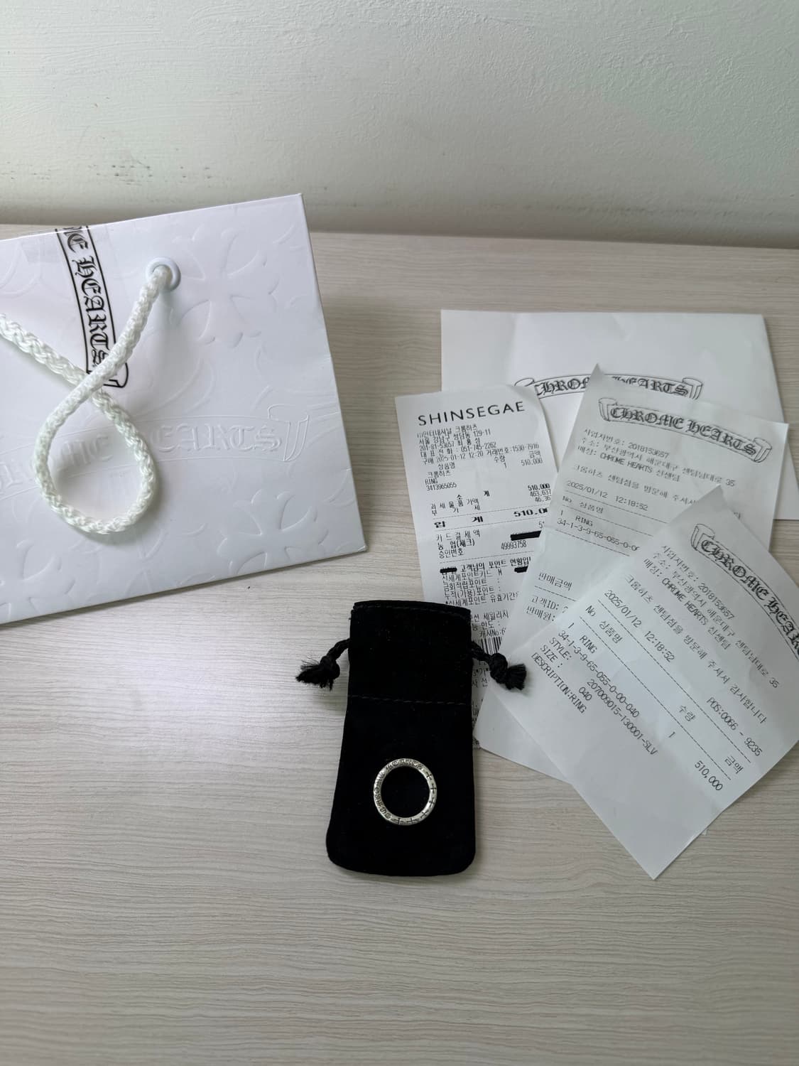 크롬하츠 NTFL링 us4 상품이미지2