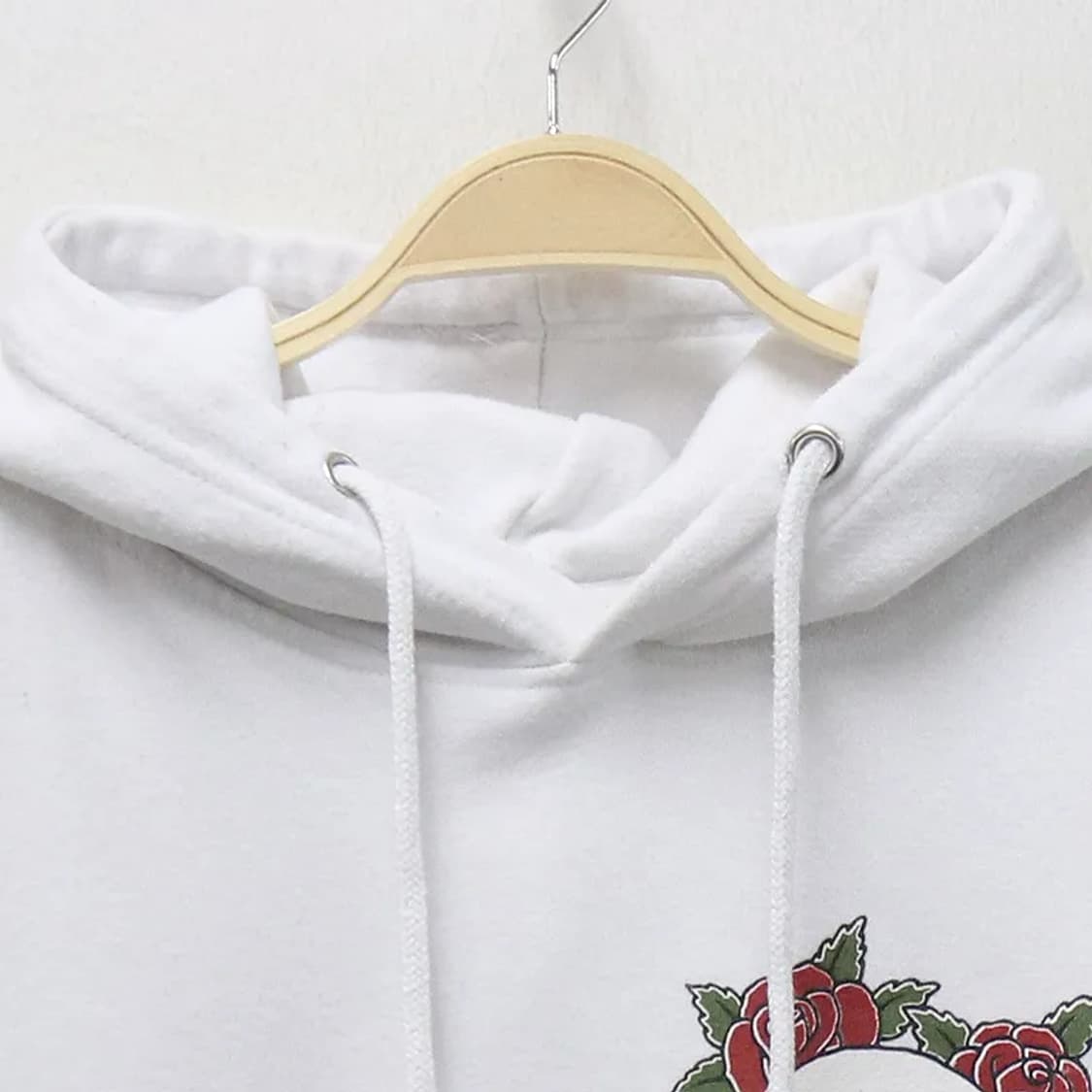 에잇티에잇 로즈 스컬 프린팅 후드티 60790 상품이미지5