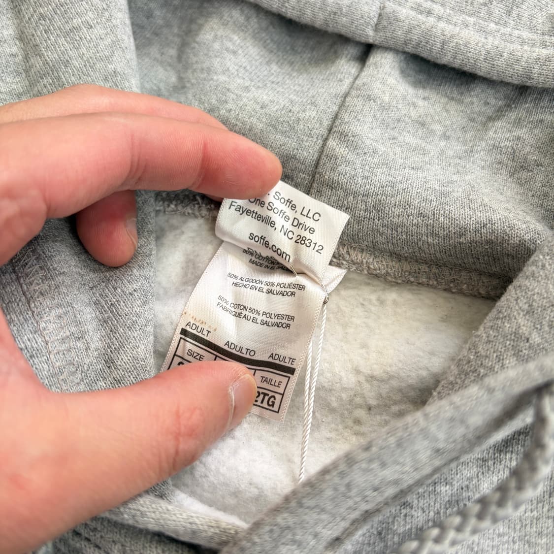 US NAVY OG 빈티지 미해군 후드티 2XL 상품이미지5