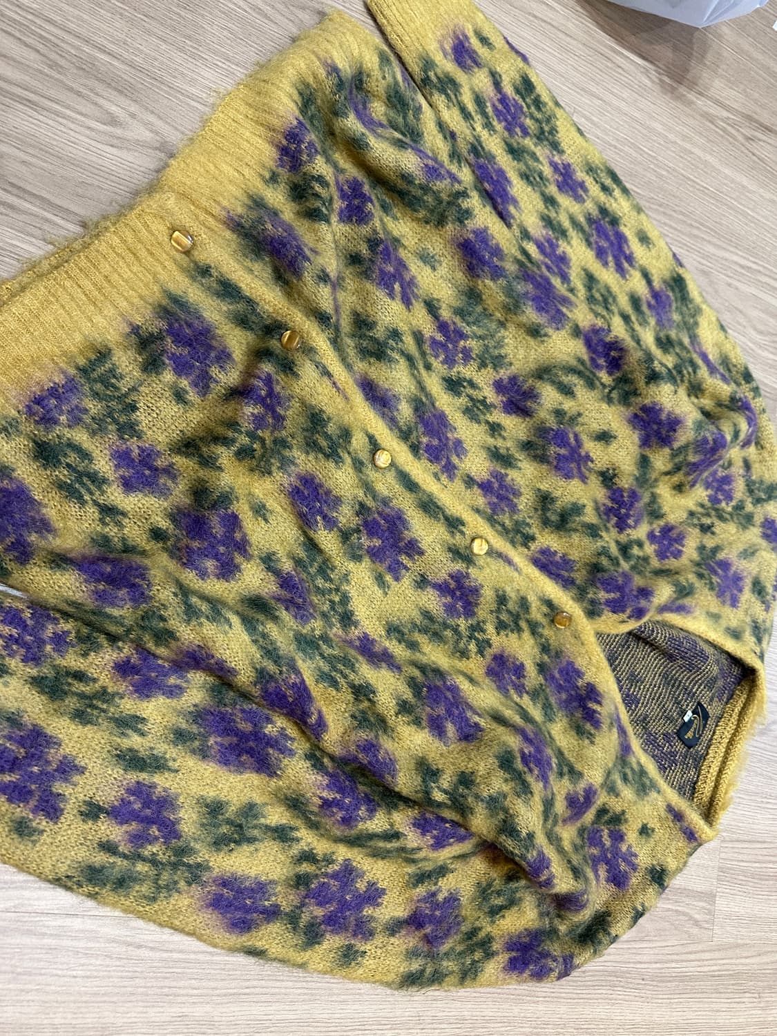 니들스 모헤어가디건 상품이미지1