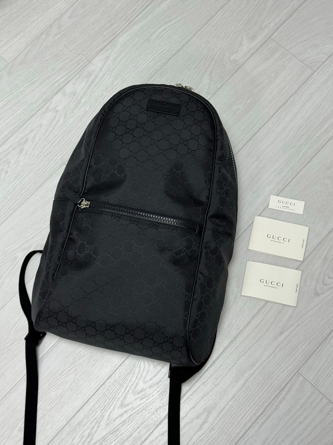 구찌 마이크로 GG 시마 패브릭 백팩 449181 G1XYN 8615 상품이미지1