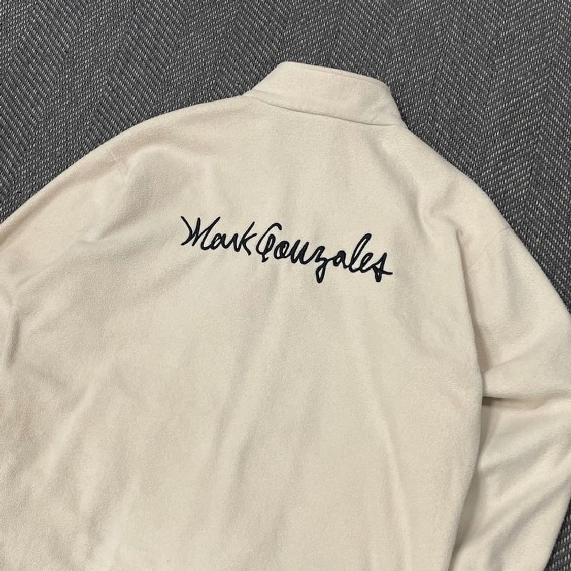 마크곤잘래스 자수 로고 플리스 집업 v0184 상품이미지5