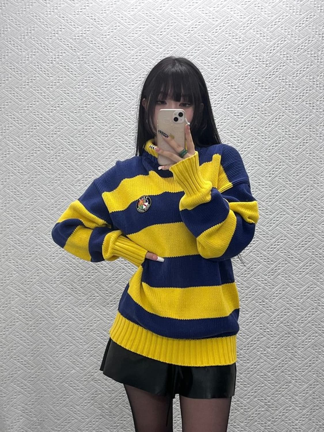 폴로 랄프로렌 레트로 80's 에스에치 머스타드 니트 100 C10337 상품이미지2