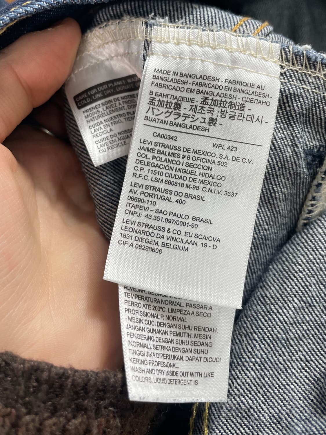 리바이스 3세대 진청 데님자켓 (on.674)   상품이미지5