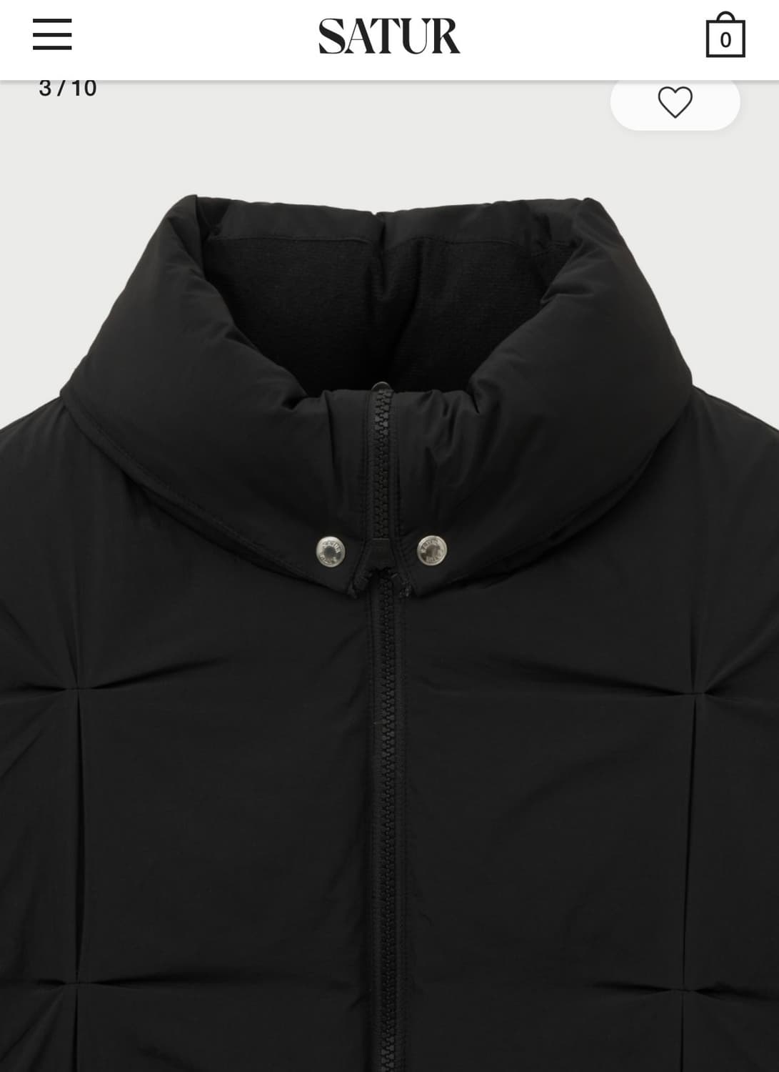 SATUR 세터  패딩 (새상품) 상품이미지5