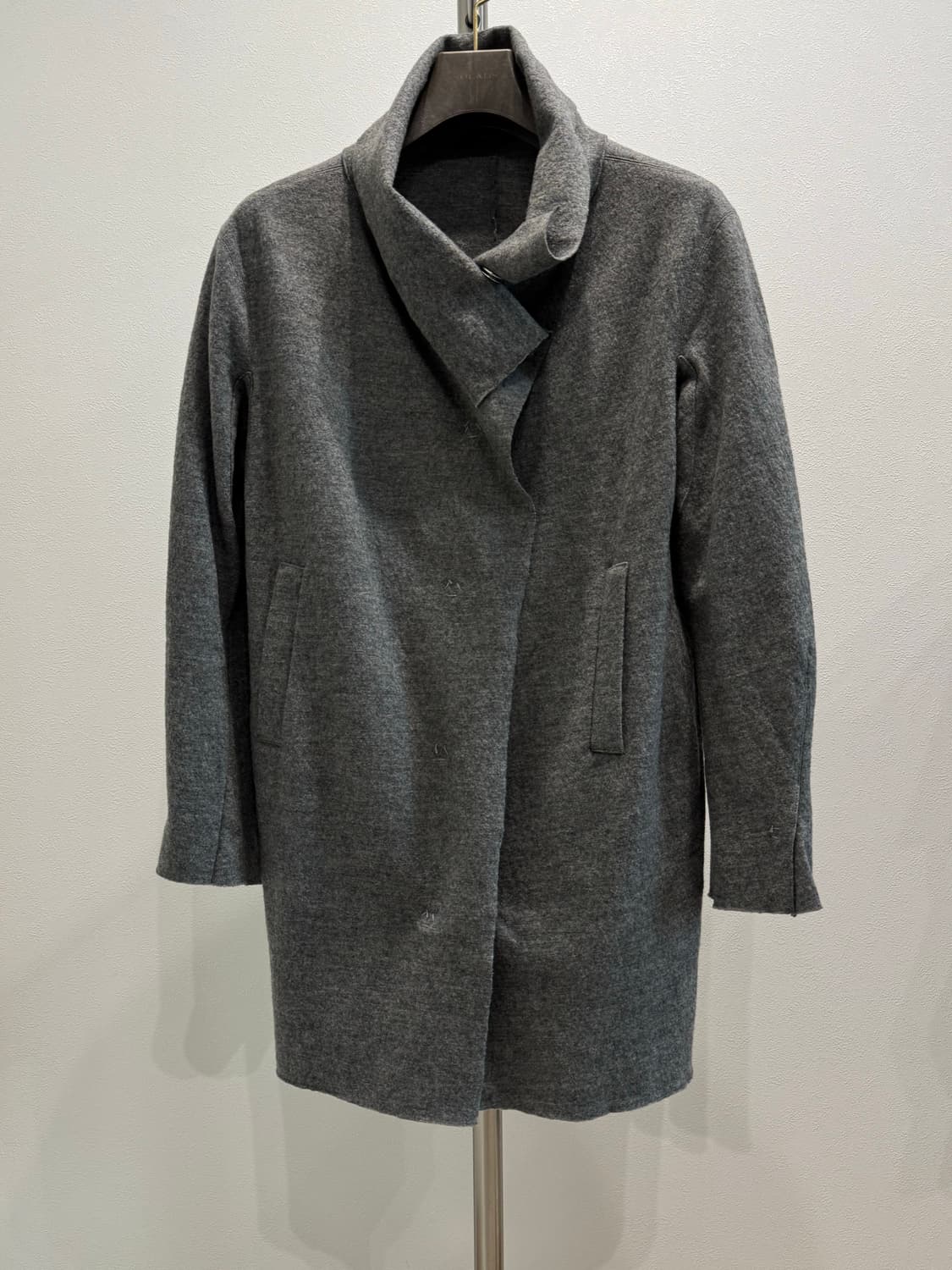 요지야마모토 08aw 비대칭 코트 가디건 상품이미지3