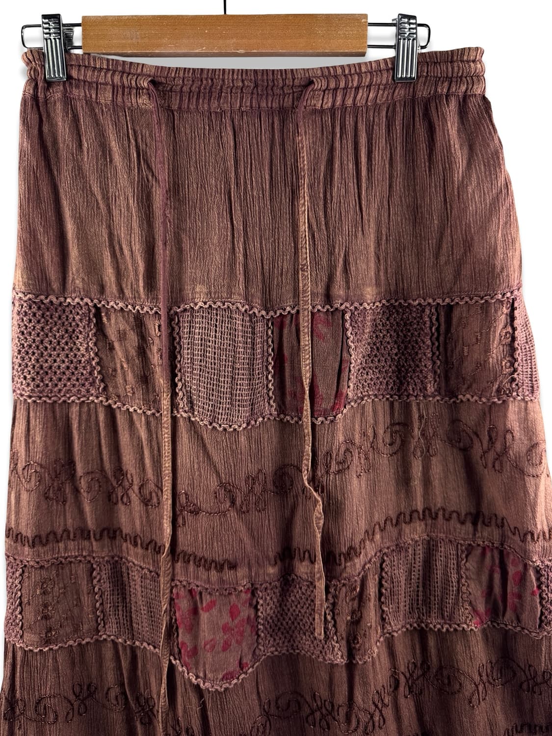 JPN 히피 모리 패치 스커트2951 상품이미지4