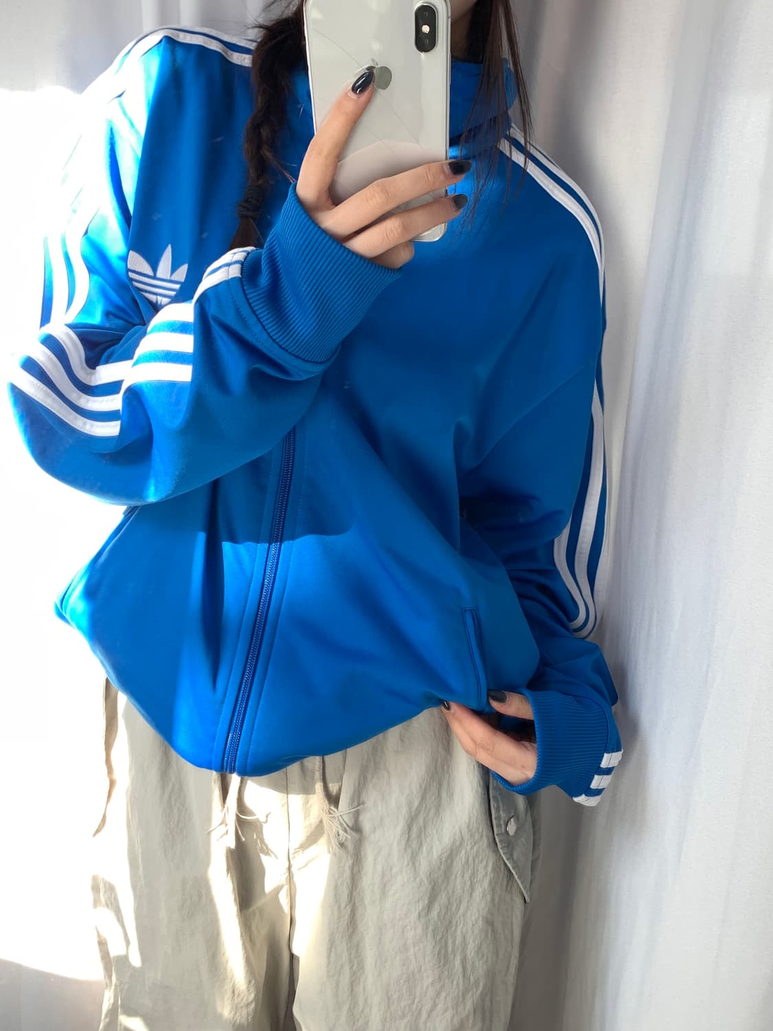 Adidas 아디다스 블루 파이어버드 트랙탑 상품이미지7