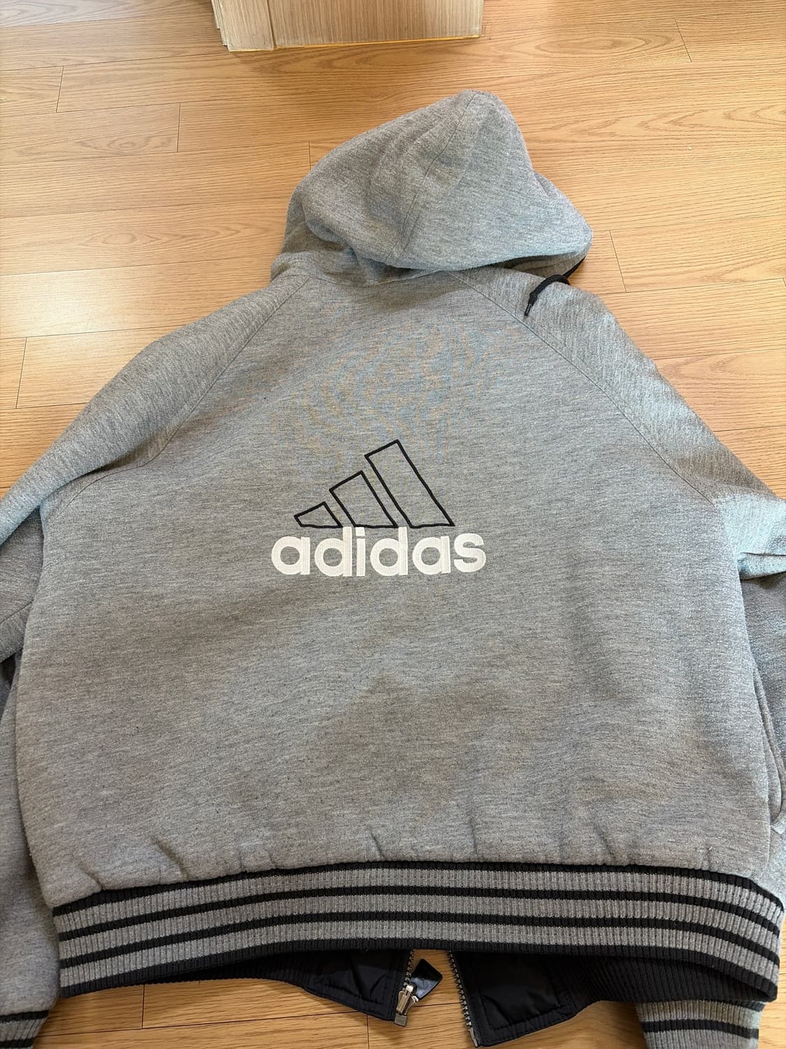 아디다스 빈티지 리버시블 패딩 상품이미지2