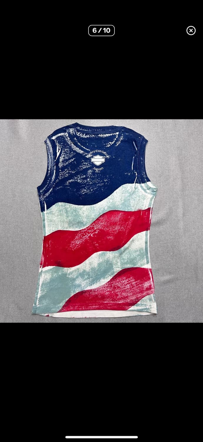 Harley Davidson y2k Sleeveless 상품이미지5