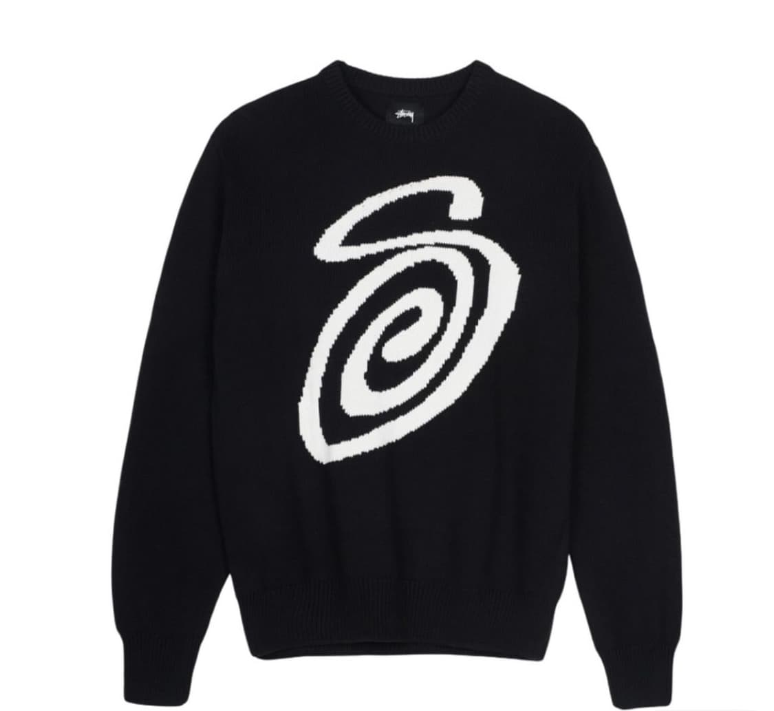스투시 s 로고 니트  상품이미지2