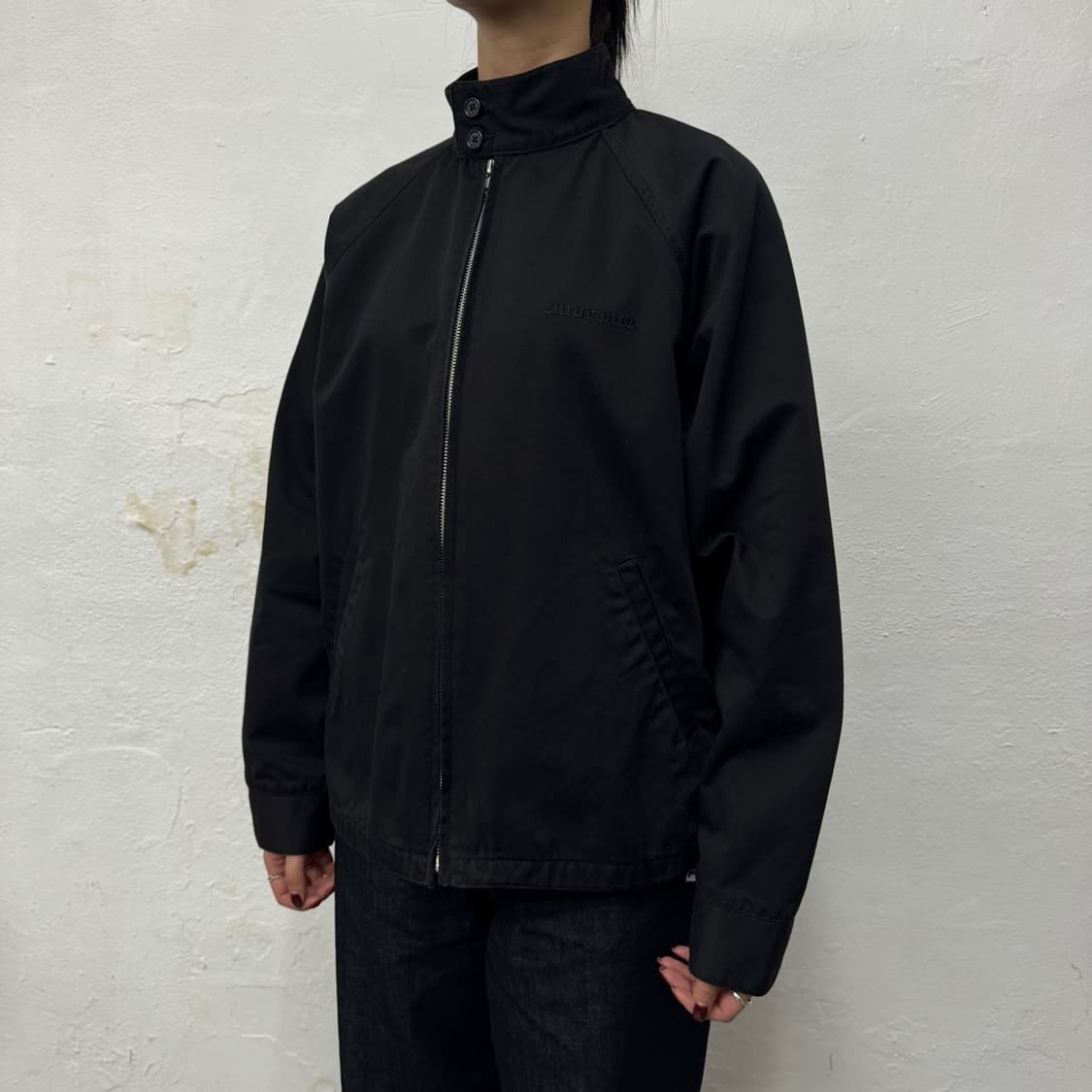 슈프림(SUPREME) 17fw week2 블랙 코튼 치프 헤링턴 자켓 상품이미지1