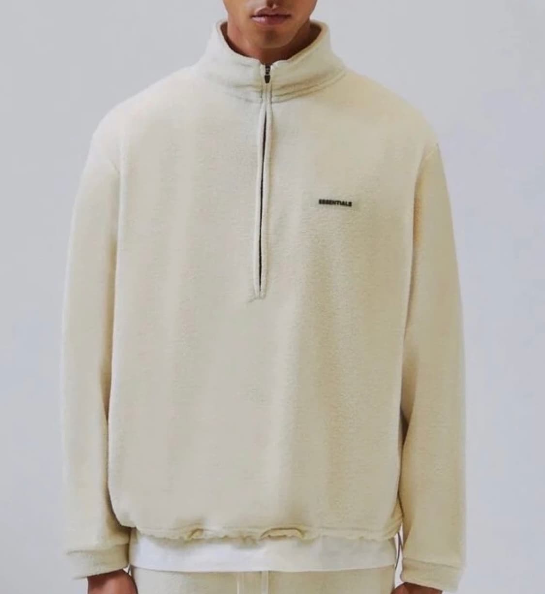 피어스 오브 갓 에센셜 후리스 반집업 판매 상품이미지1