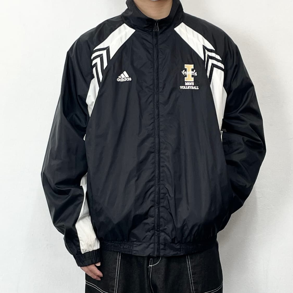 아디다스 멀티로고 오버사이즈 오레오 바람막이 자켓 상품이미지2