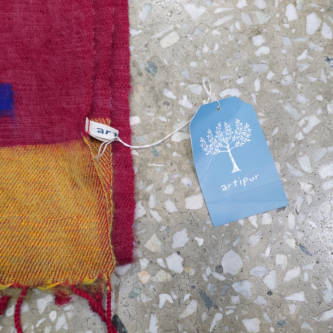 artipur 도트 패턴 머플러 상품이미지3