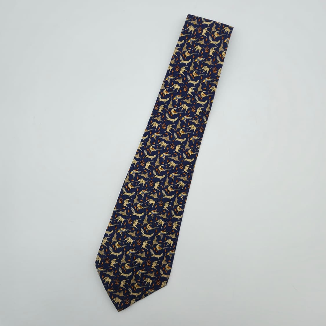 페라가모 실크 넥타이 [BCF10811_1092-03] 상품이미지4