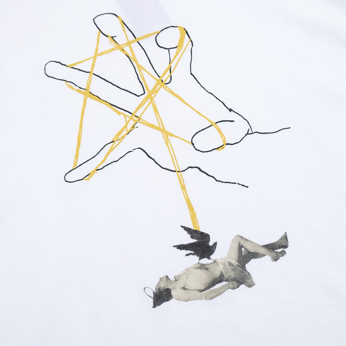 tee star hand print T 상품이미지4