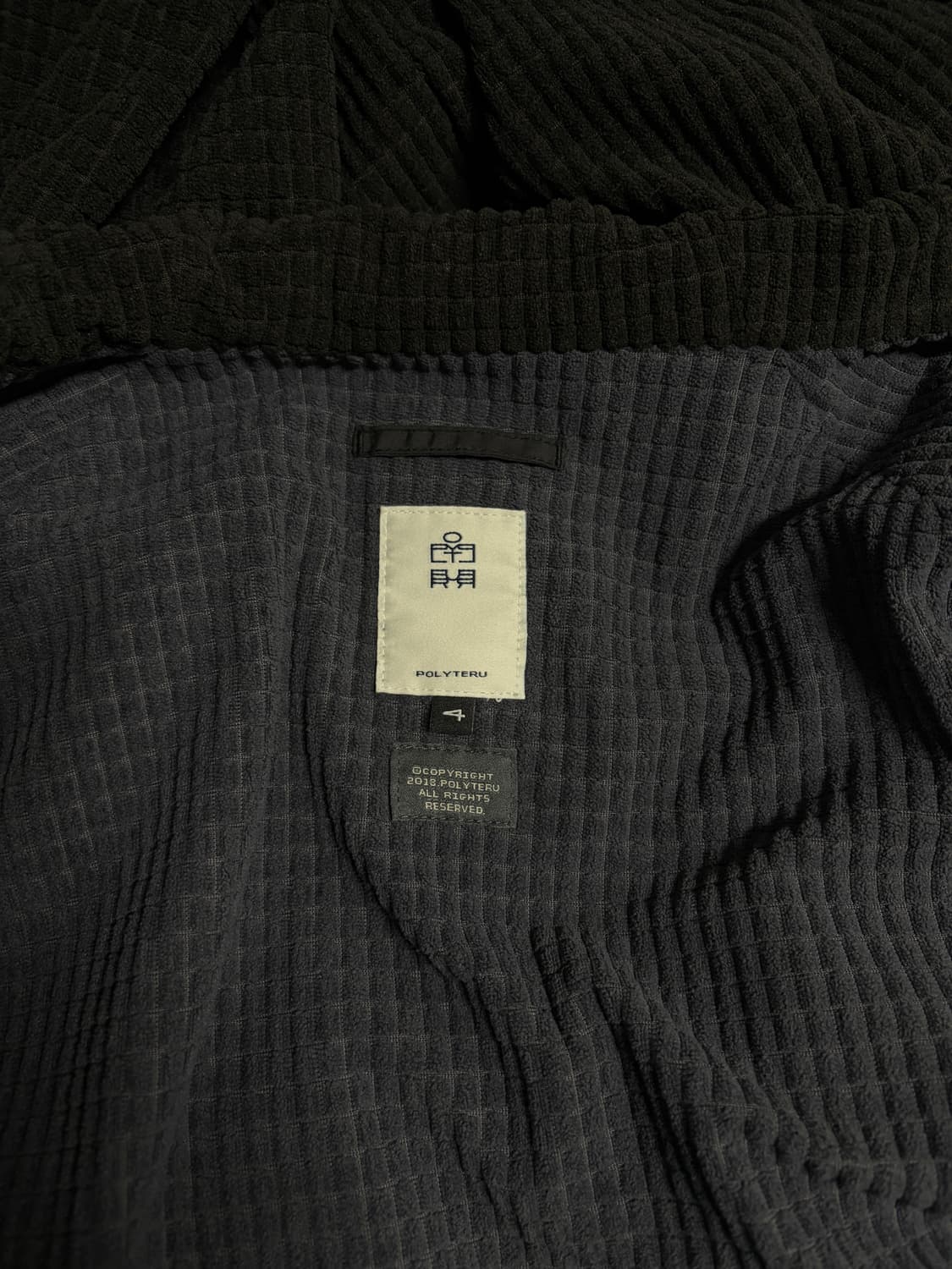 폴리테루 쉘점퍼 블랙 상품이미지3