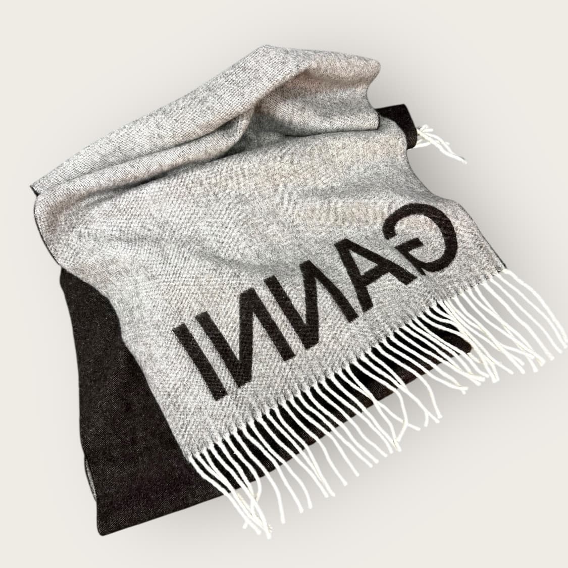 가니 리사이클 울 리버시블 머플러 상품이미지9