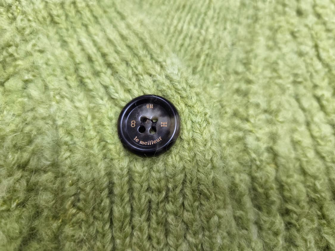 에이치에이트(H8) 알파카 울 옴브레 니트가디건 프리사이즈 새상품 상품이미지9