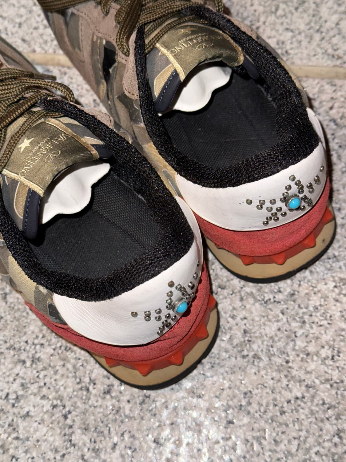 발렌티노 가라바니 락러너 카모 스니커즈 41 260 사이즈 상품이미지3