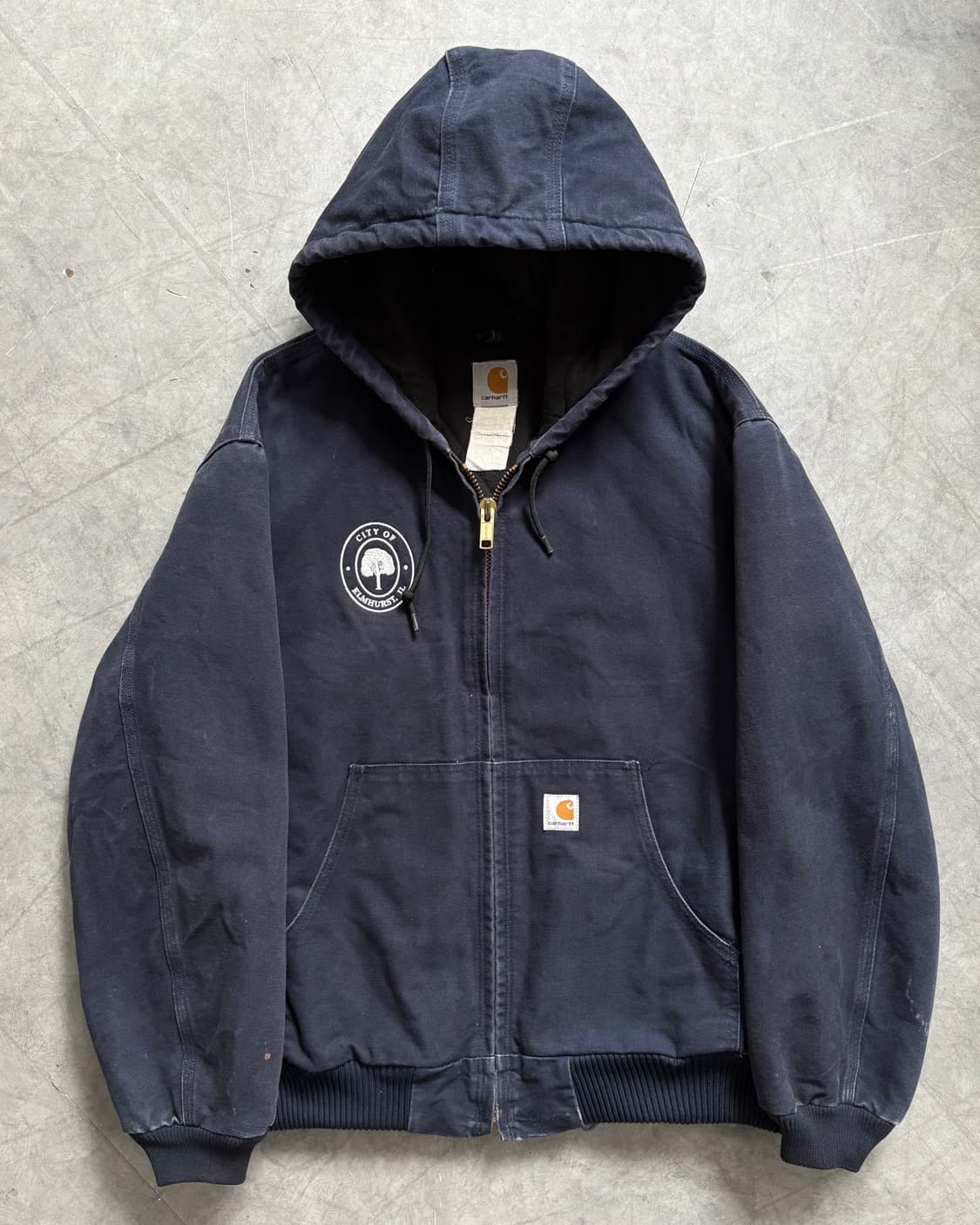 Carhartt 칼하트 네이비 덕 액티브 워크 자켓 상품이미지1