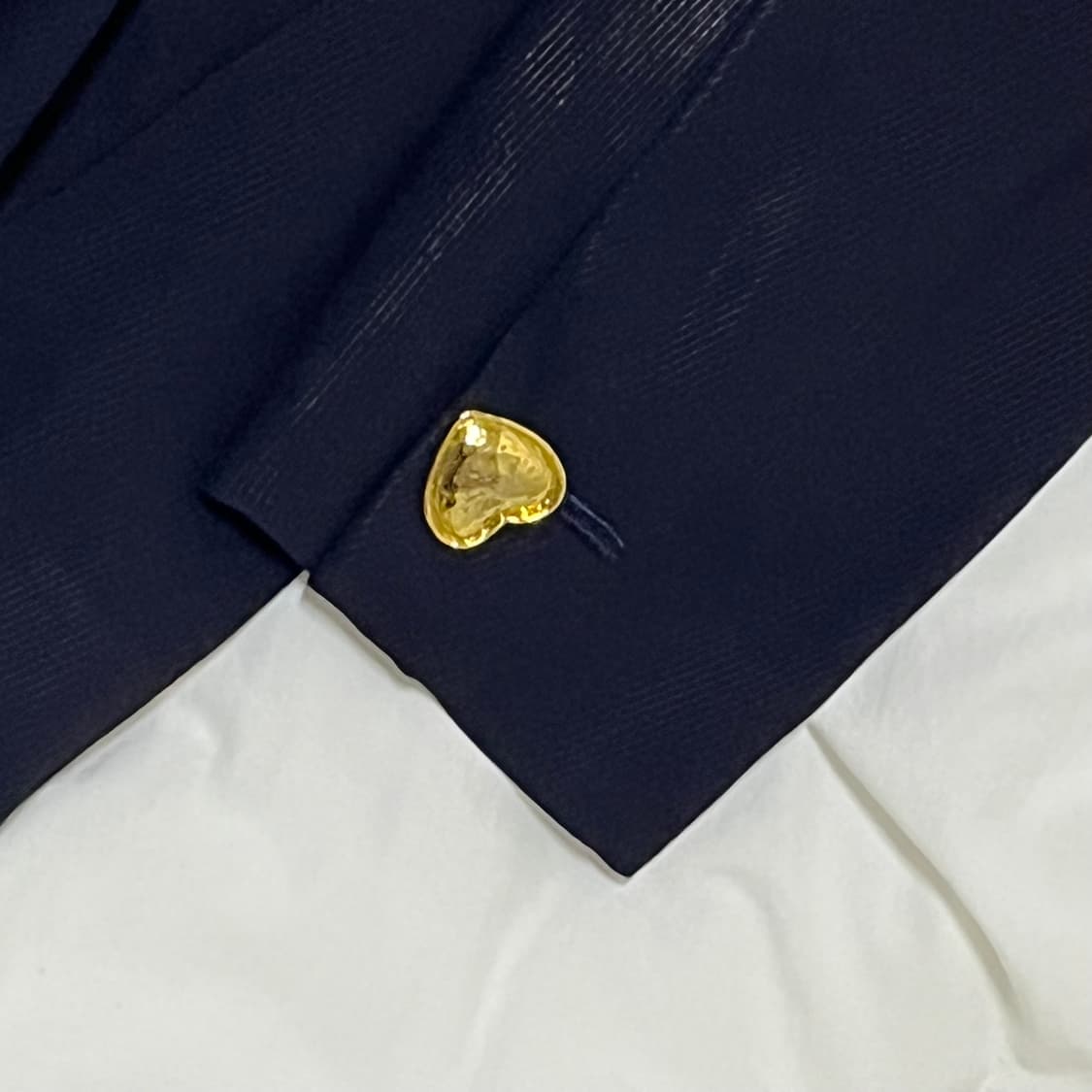 빈티지 ) ysl 입생로랑 하트단추 자켓 상품이미지5