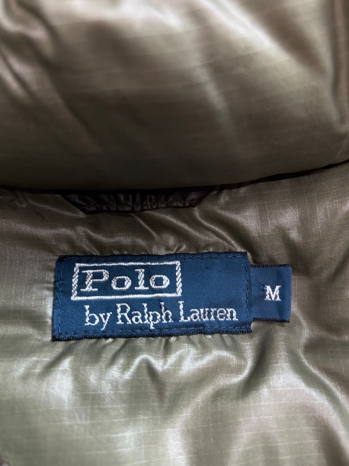 폴로 랄프로렌 가죽패치로고 글로시 다운 푸퍼 베스트 3624 상품이미지4