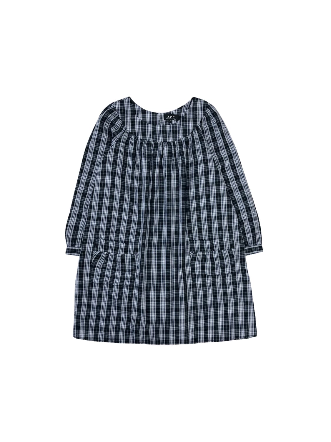 A.P.C. 아페쎄 체크 원피스 상품이미지1