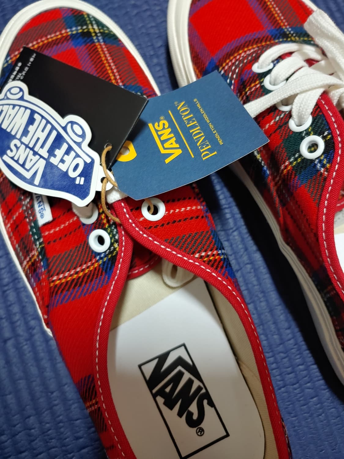 반스 × 펜들턴 타탄체크 한정제품(265 신품) 상품이미지3