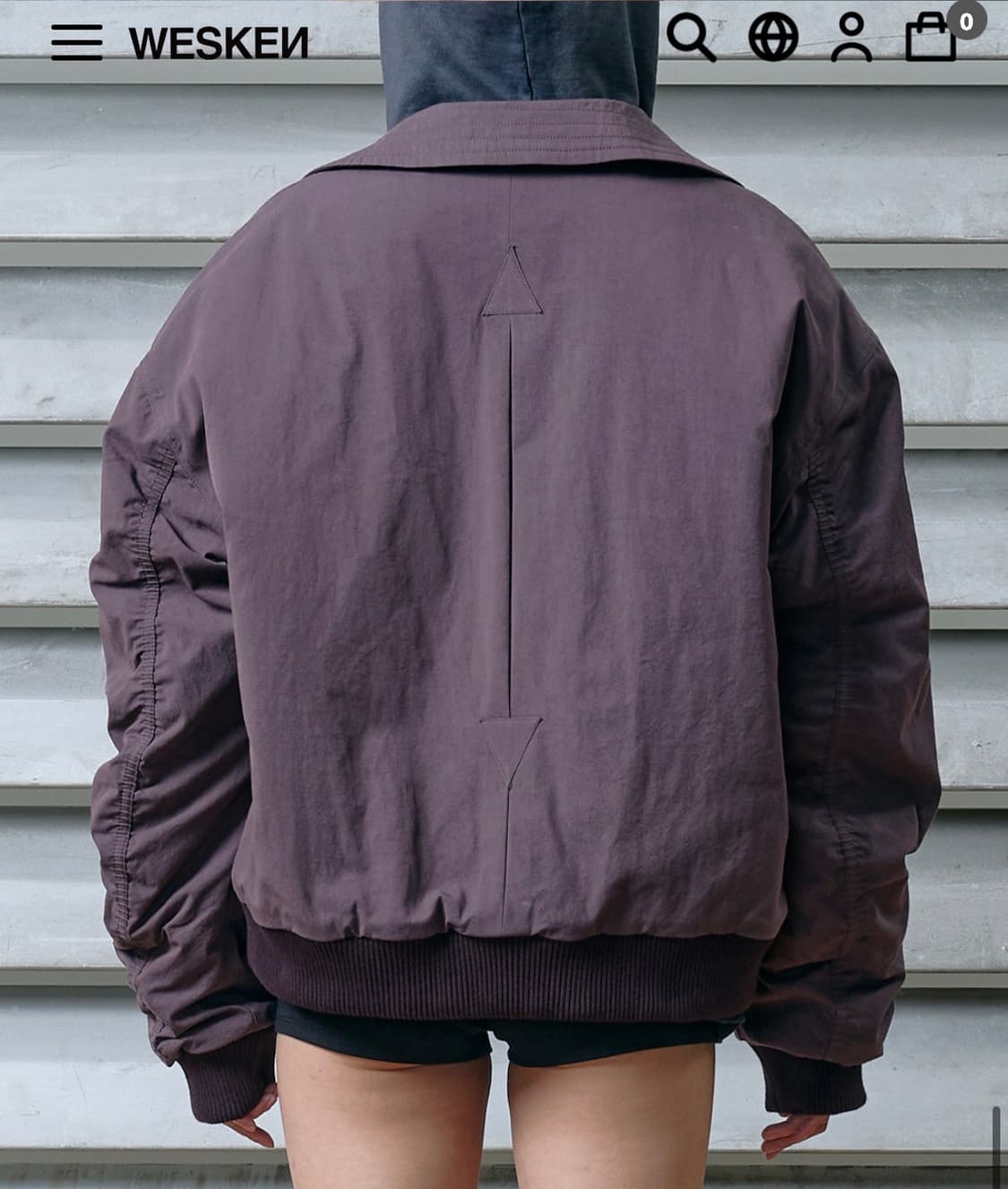 WESKEN 워시드 코튼 자켓 상품이미지3