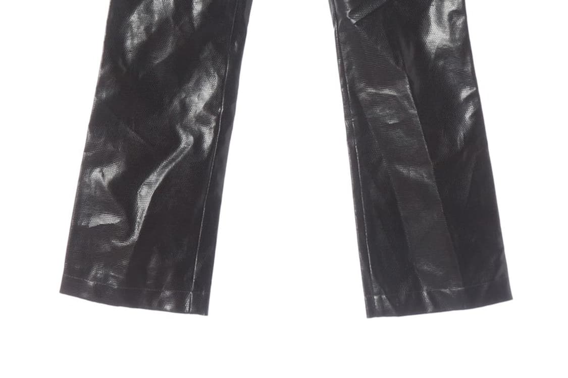 모스키노 진스 이탈리아제 파이톤 엠보 코팅 팬츠 상품이미지5